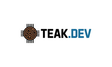 Teak.dev - Creative brandable domain for sale