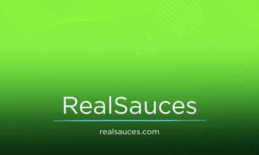 RealSauces.com - Creative brandable domain for sale
