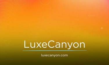 LuxeCanyon.com - Creative brandable domain for sale