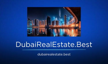 DubaiRealEstate.Best - Creative brandable domain for sale