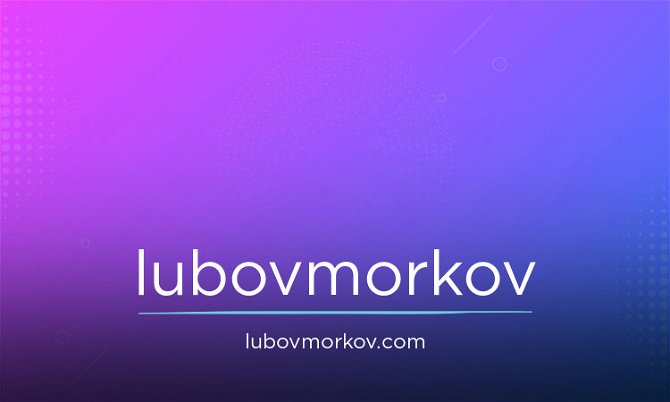 LubovMorkov.com