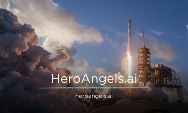 HeroAngels.ai - Creative brandable domain for sale