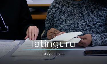 latinguru.com - Creative brandable domain for sale