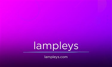 Lampleys.com - Creative brandable domain for sale