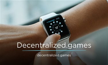Decentralized.games - Creative brandable domain for sale