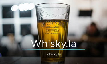 Whisky.la - Creative brandable domain for sale