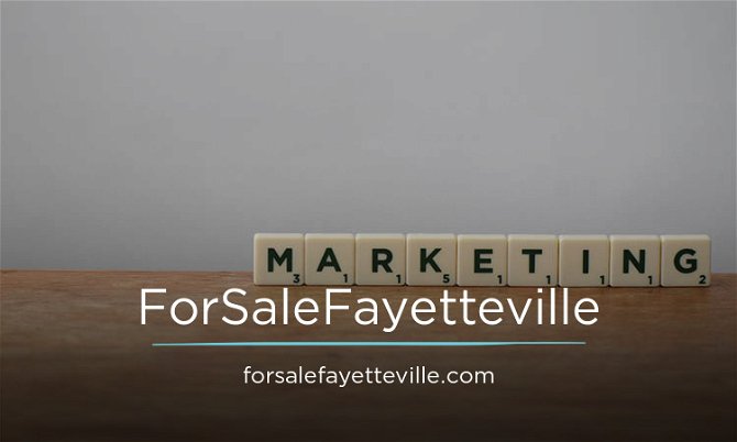ForSaleFayetteville.com