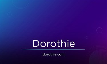 Dorothie.com - Creative brandable domain for sale