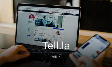 Tell.la - Creative brandable domain for sale