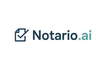 Notario.ai - Creative brandable domain for sale