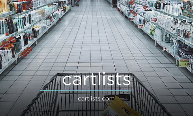 CartLists.com