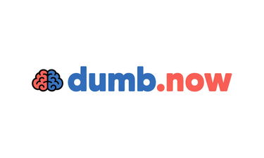 Dumb.now - Creative brandable domain for sale