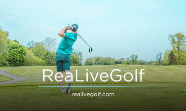 ReaLiveGolf.com - Creative brandable domain for sale
