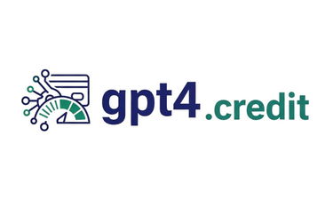 GPT4.credit - Creative brandable domain for sale