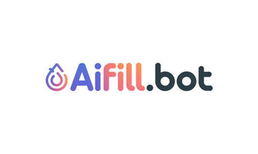 AIfill.bot - Creative brandable domain for sale