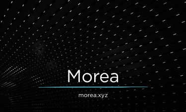 Morea.xyz - Creative brandable domain for sale