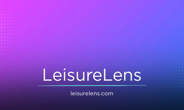LeisureLens.com - Creative brandable domain for sale