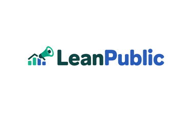 LeanPublic.com - Creative brandable domain for sale