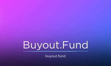 Buyout.Fund - Creative brandable domain for sale