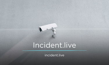 Incident.live - Creative brandable domain for sale