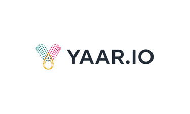 Yaar.io - Creative brandable domain for sale