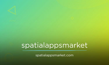 SpatialAppsMarket.com - Creative brandable domain for sale