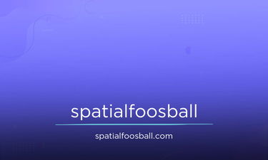 SpatialFoosball.com - Creative brandable domain for sale