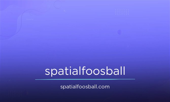 SpatialFoosball.com