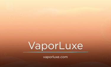 VaporLuxe.com - Creative brandable domain for sale