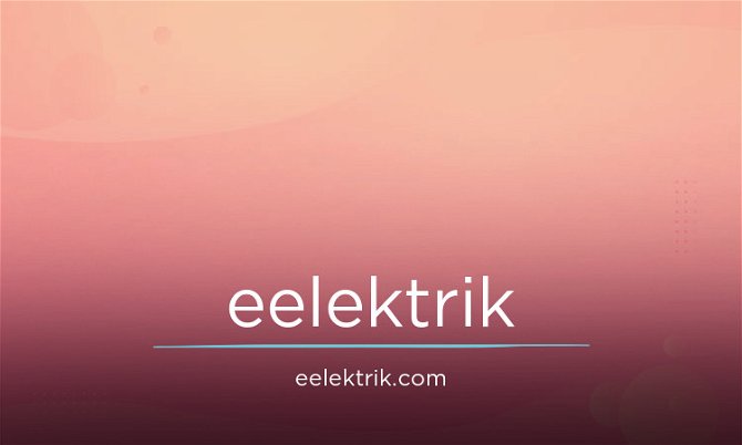 Eelektrik.com