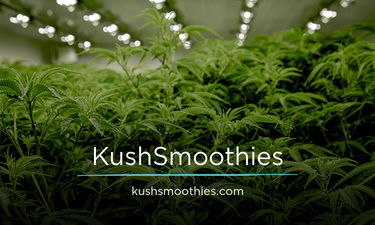 KushSmoothies.com - Creative brandable domain for sale