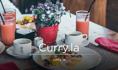 Curry.la - Creative brandable domain for sale