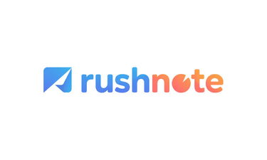 RushNote.com - Creative brandable domain for sale