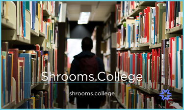 Shrooms.College - Creative brandable domain for sale