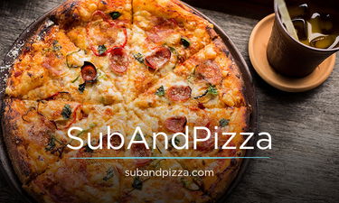 SubAndPizza.com - Creative brandable domain for sale
