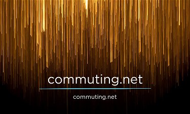 Commuting.net - Creative brandable domain for sale