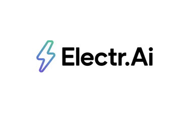 Electr.ai - Creative brandable domain for sale