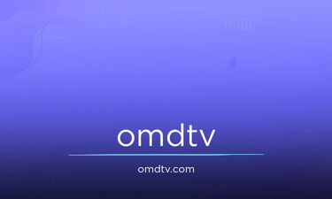 Omdtv.com - Creative brandable domain for sale
