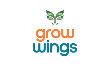 GrowWings.com - Creative brandable domain for sale