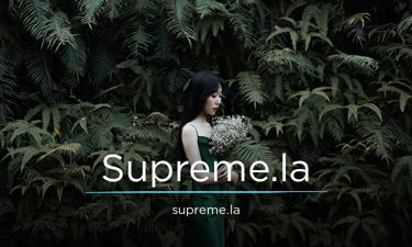 Supreme.la - Creative brandable domain for sale