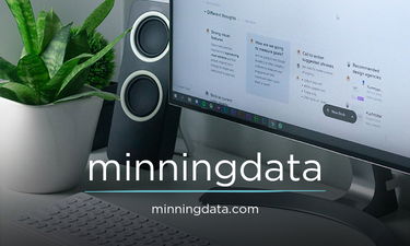 MinningData.com - Creative brandable domain for sale