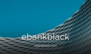 eBankBlack.com - Creative brandable domain for sale