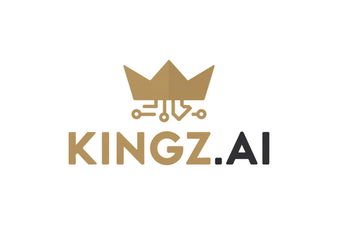 Kingz.ai - Creative brandable domain for sale