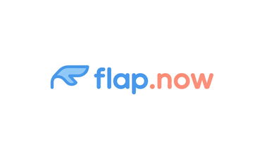Flap.now - Creative brandable domain for sale