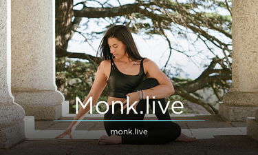 Monk.Live - Creative brandable domain for sale