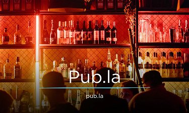 Pub.la - Creative brandable domain for sale