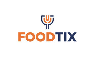 FoodTix.com - Creative brandable domain for sale