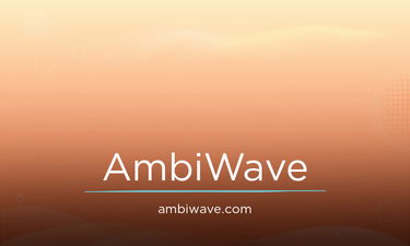 AmbiWave.com - Creative brandable domain for sale