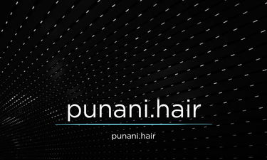 Punani.hair - Creative brandable domain for sale