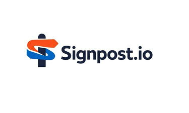 Signpost.io - Creative brandable domain for sale